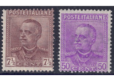 ITALY KINGDOM 1928 Jubilee Type 2v MNH**