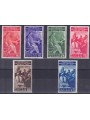 VATICANO 1935 Congresso Giuridico Internazionale 6v MNH** ©
