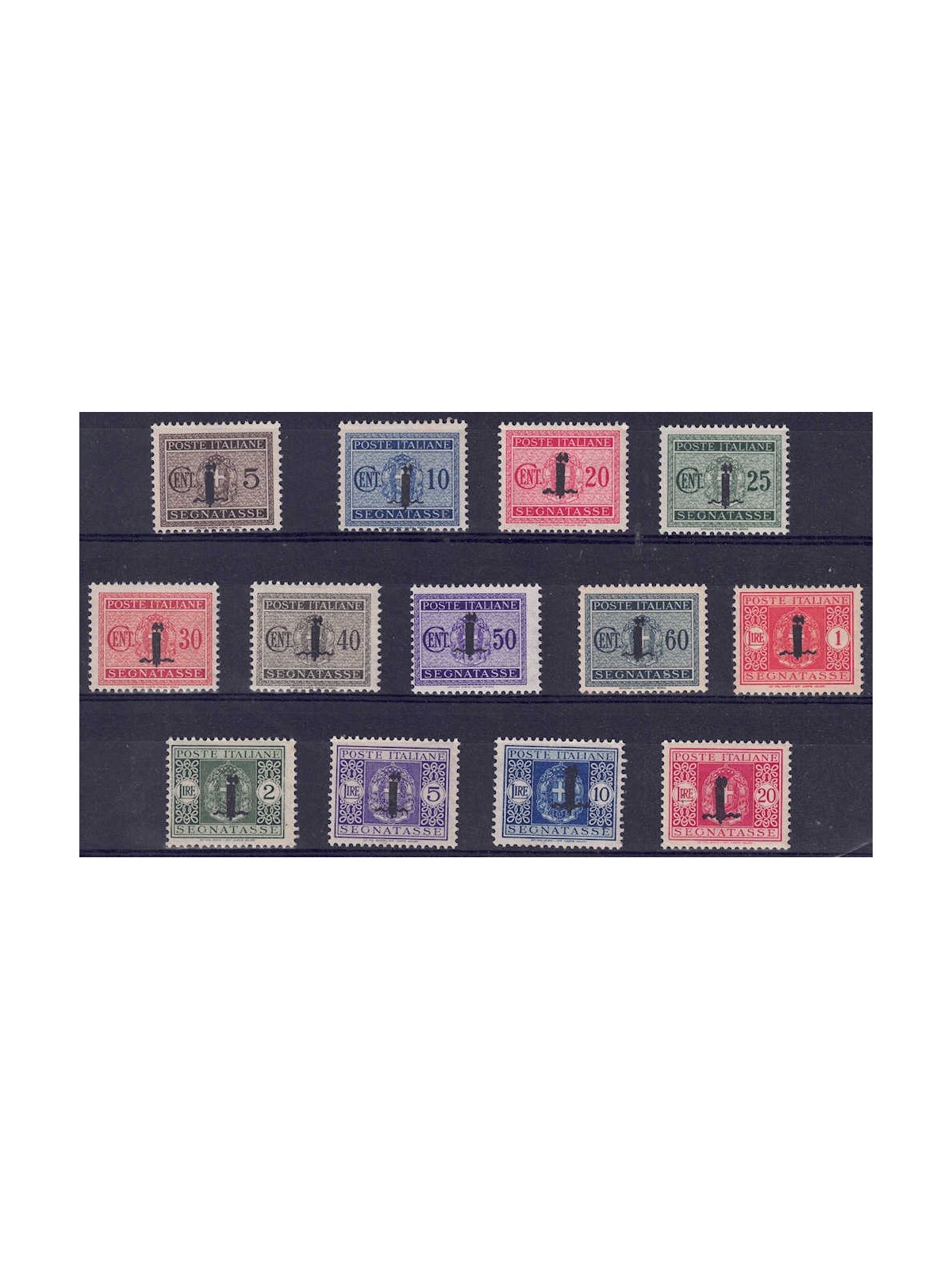 ITALIA RSI 1944 Segnatasse fascio 13v MNH** ©