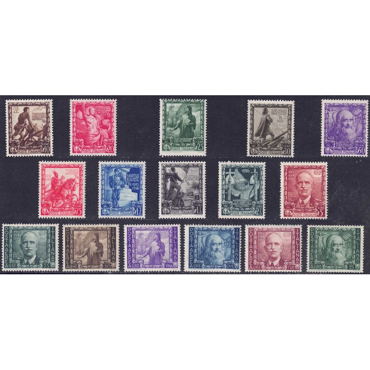 ITALY KINGDOM 1938 Proclamation of the Empire 16v MNH** ©