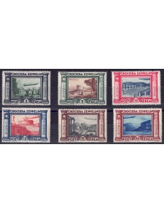 ITALIA REGNO 1933 Crociera Zeppelin 6v MNH** ©
