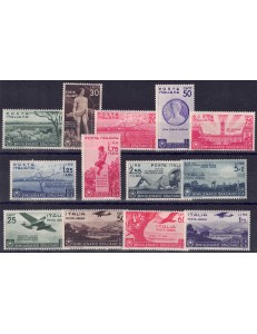 ITALY KINGDOM 1936 Bimillennium Horace 13v MNH** ©
