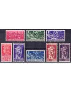 ITALIA REGNO 1930 Francesco Ferrucci 8v MNH**