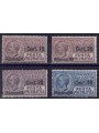 ITALY KINGDOM 1924-25 Pneumatic mail 4v MNH**