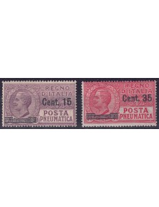 ITALY KINGDOM 1927 Pneumatic Mail 2v MNH**