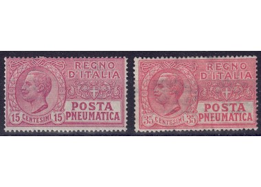 ITALIA REGNO 1927-28 Posta Pneumatica 2v MNH**