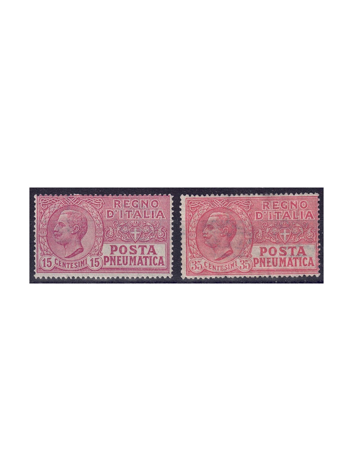 ITALY KINGDOM 1927-28 Pneumatic Mail 2v MNH**