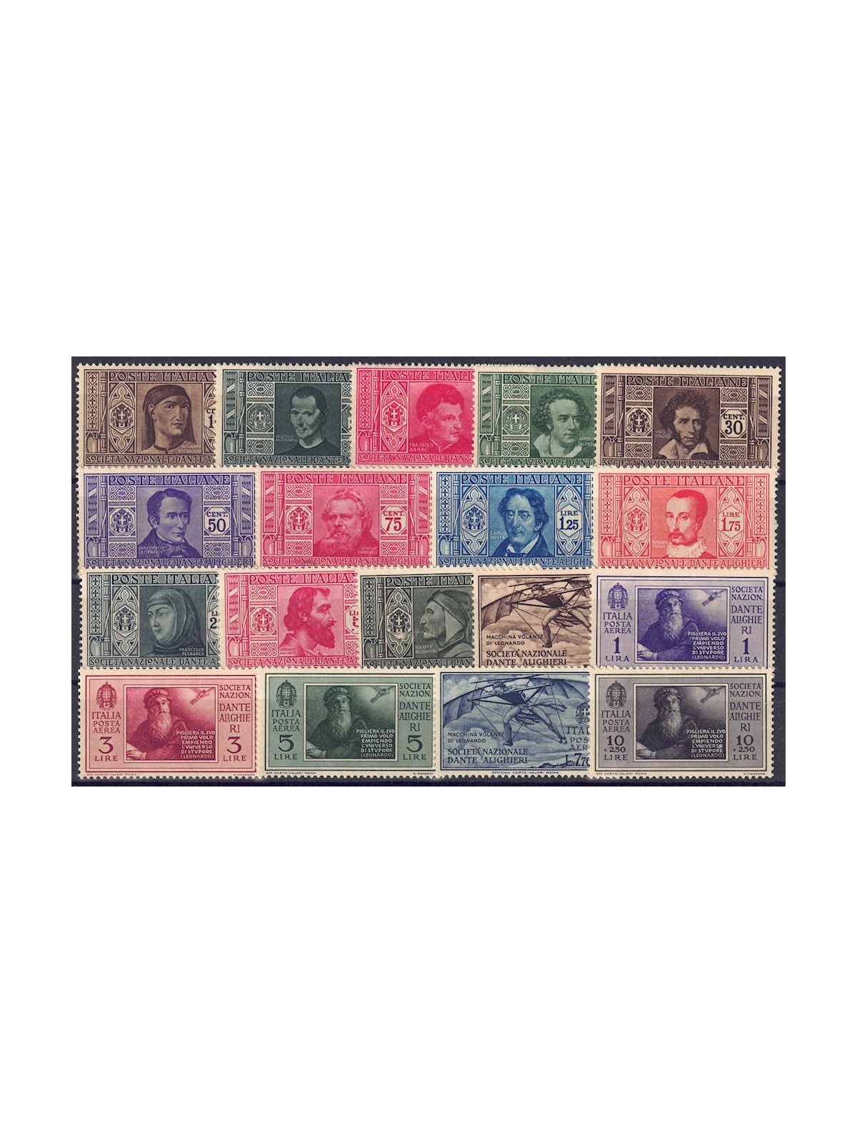 ITALY KINGDOM 1932 Dante Alighieri 18v MNH** ©