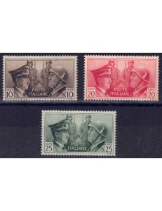 ITALY KINGDOM 1941 Brotherhood in Arms (unissued) 3v MNH** ©
