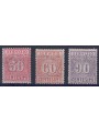 ITALY KINGDOM 1913 Commission Service 3v MNH** ©