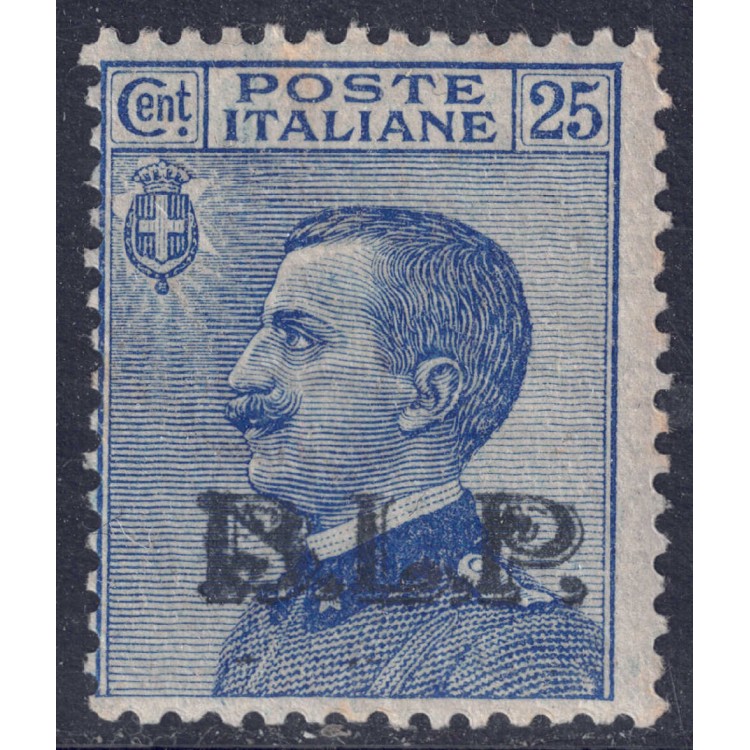 ITALIA REGNO 1922-23 BLP 25c azzurro MNH** ©