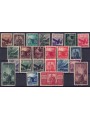 ITALIA 1945-46 Serie Democratica 23v MNH** ©