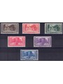 VATICANO 1938 Congresso di archeologia 6v MNH** ©