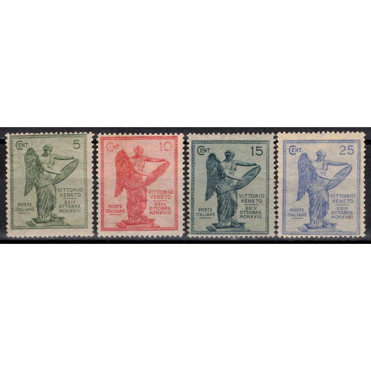 ITALIA REGNO 1921 Anniversario della Vittoria 4v MNH**
