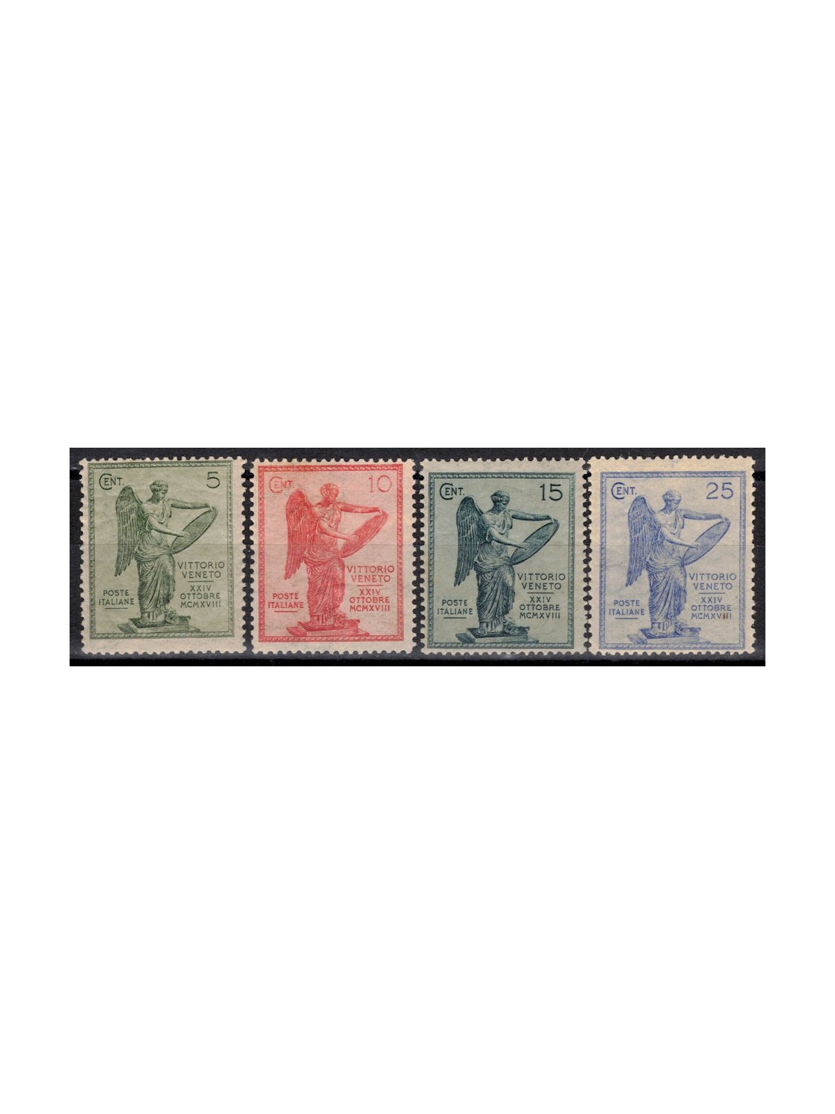 ITALIA REGNO 1921 Anniversario della Vittoria 4v MNH**