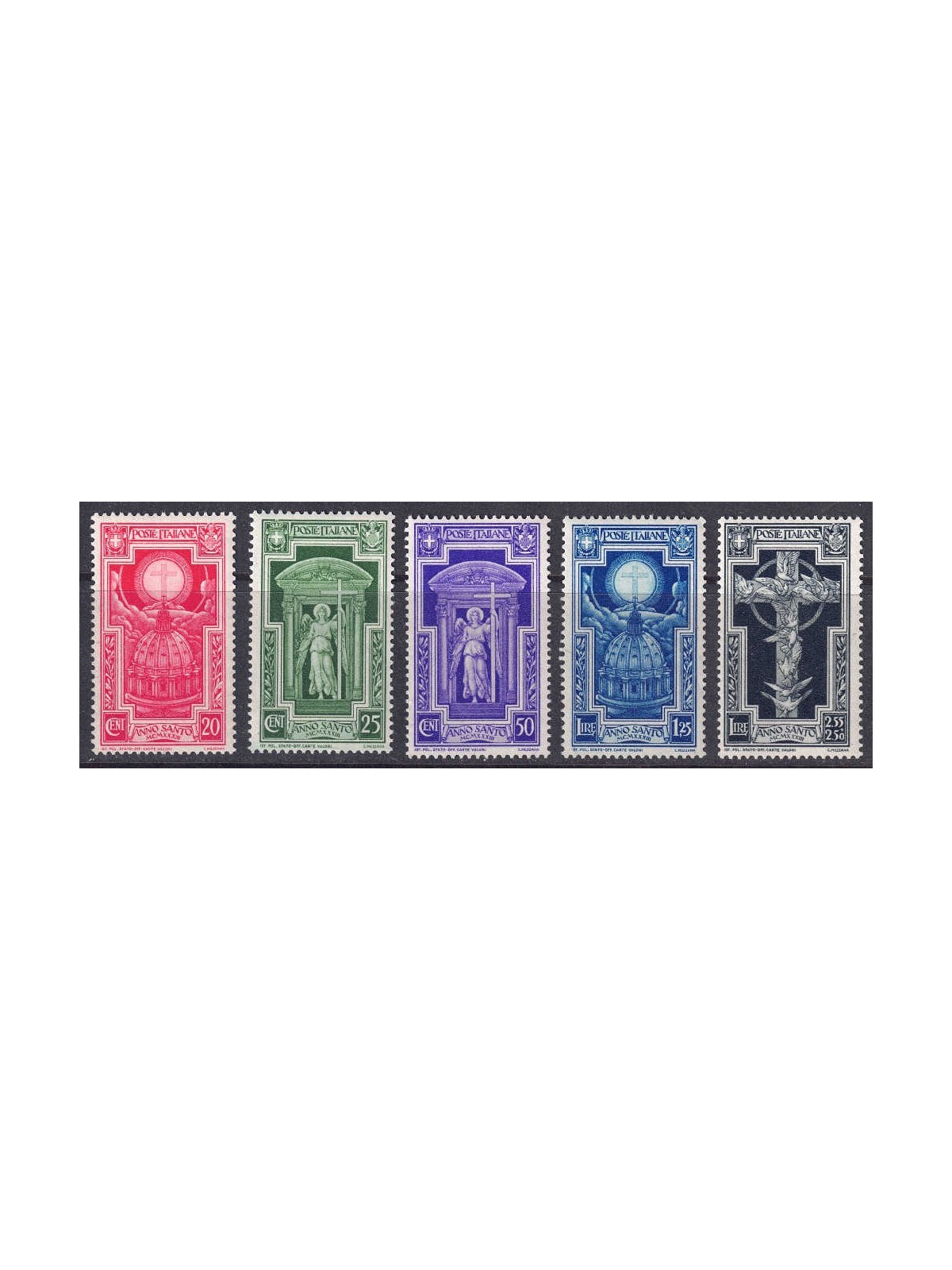 ITALIA REGNO 1933 Anno Santo 5v MNH**