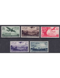 ITALIA REGNO 1936 Bimillenario Orazio (posta aerea) 5v MNH**