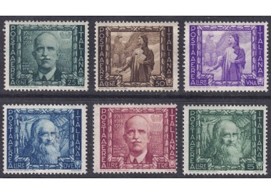 ITALY KINGDOM 1938 Proclamation of the Empire (airmail) 6v MNH**