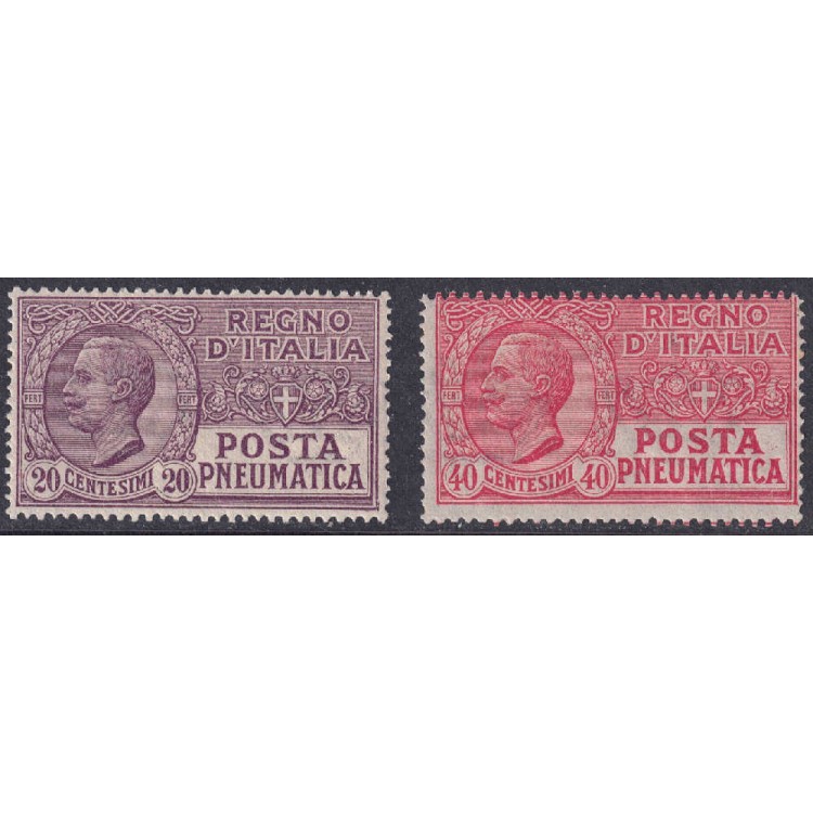 ITALIA REGNO 1925 Posta Pneumatica 2v MNH**