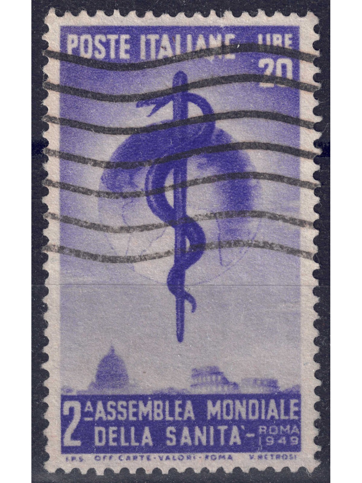 ITALIA 1949 Organizzazione della Sanità us