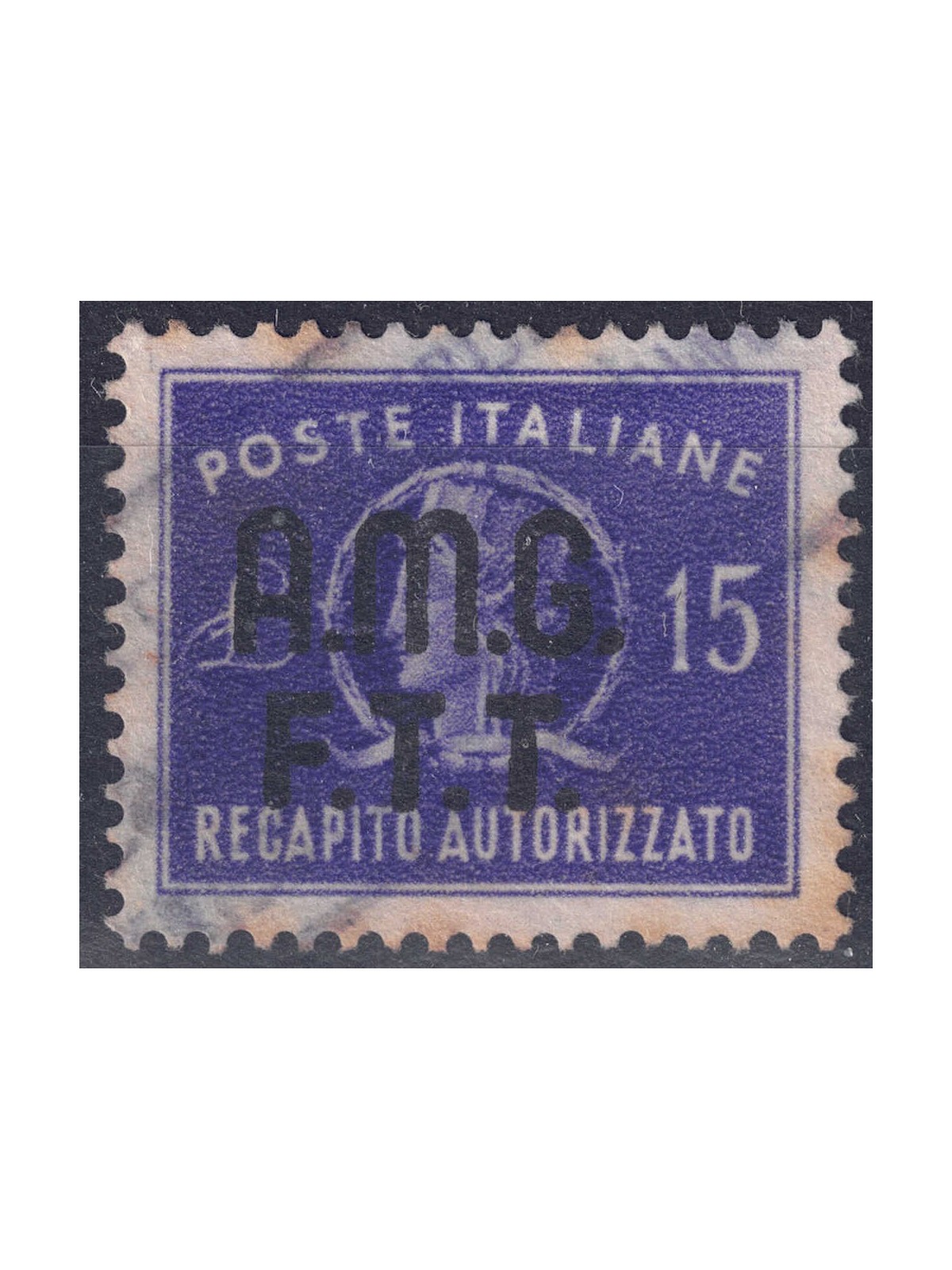 TRIESTE A 1949 Recapito autorizzato us