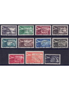 TRIESTE B 1954 Airmail 11v us