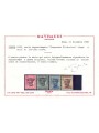 ITALIA REGNO 1922 Congresso filatelico italiano 4v MH* ©