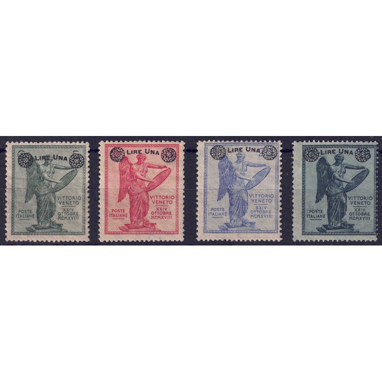 ITALY KINGDOM 1924 Victory overprinted 4v MNH**