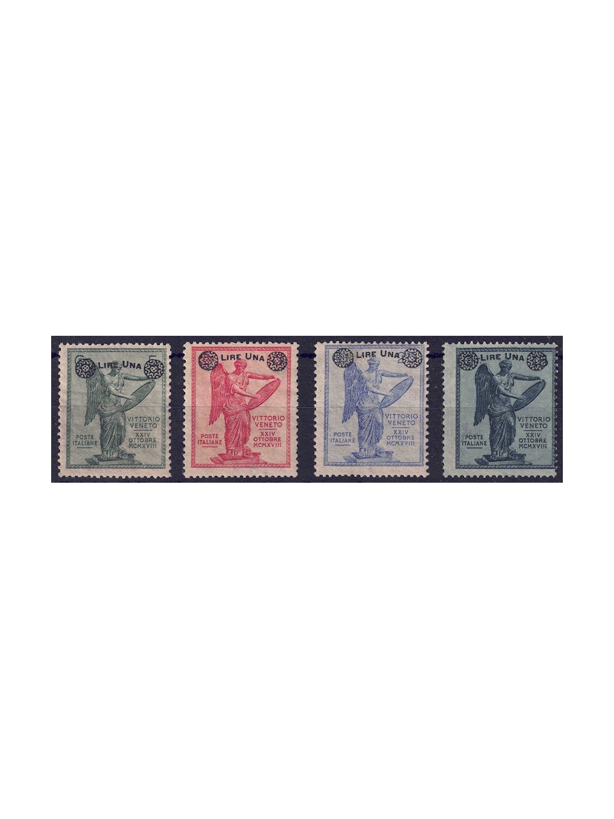 ITALY KINGDOM 1924 Victory overprinted 4v MNH**