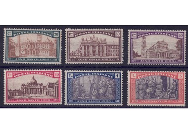 ITALY KINGDOM 1924 Holy Year 6v MNH**