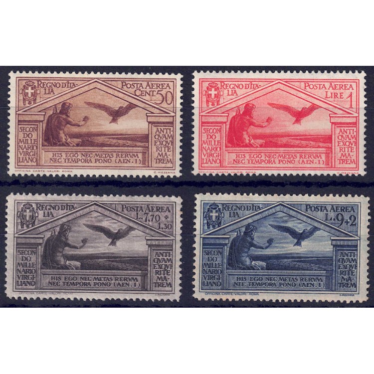 ITALY KINGDOM 1930 Bimillennium Virgil (airmail) 4v MNH**