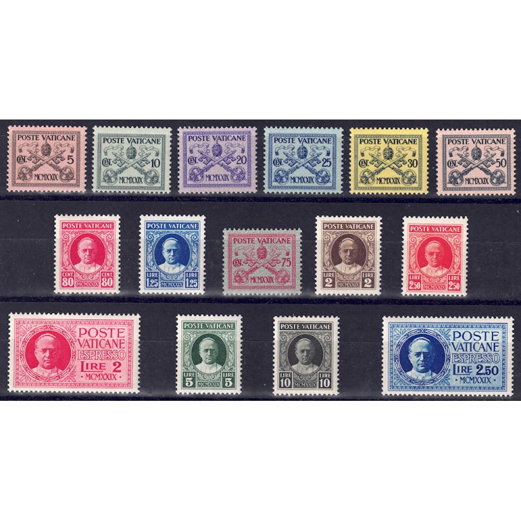 VATICANO 1929 Conciliazione 15v MNH**