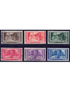 VATICAN 1938 Congress of Archaeology 6v us