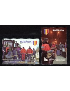 ROMANIA 2022 Relazioni diplomatiche con lo Smom Emiss. Cong. 2v MNH**