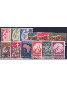 VATICANO 1969 Annata completa 12v us