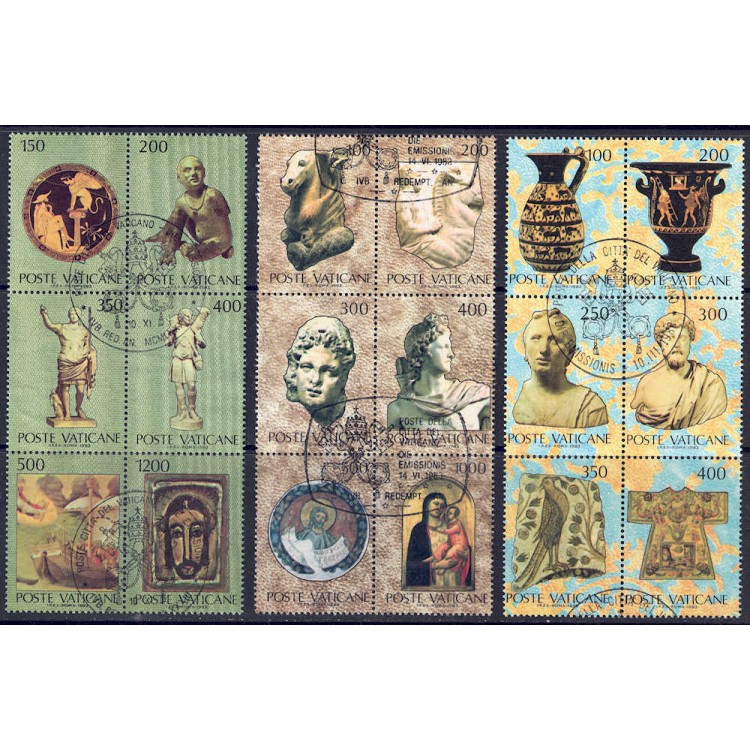 VATICANO 1983 Collezioni vaticane d'arte negli USA 18v us