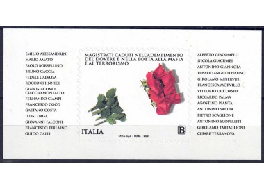 ITALIA 2022 Magistrati BF MNH**