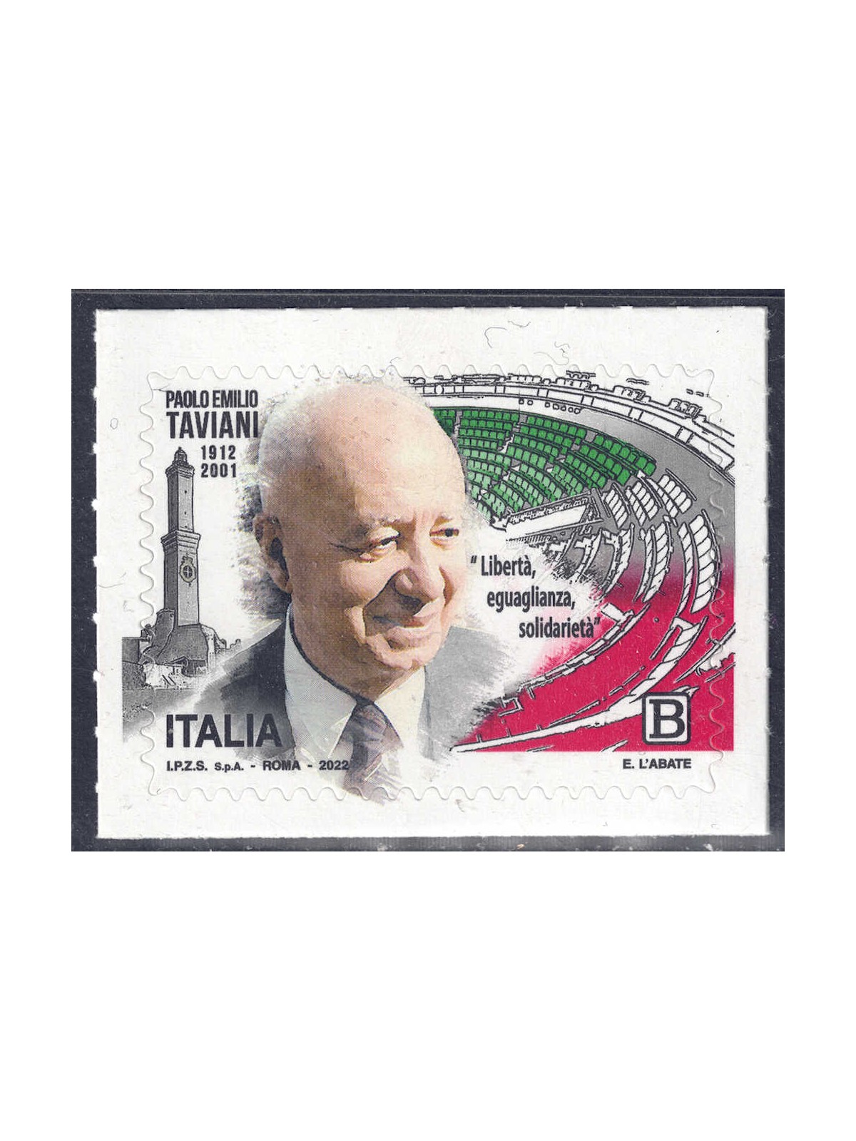 ITALIA 2022 Paolo Emilio Taviani MNH**