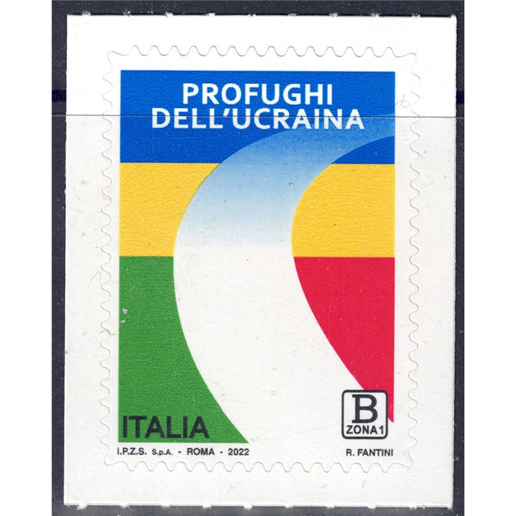 ITALIA 2022 Profughi dell'Ucraina MNH**