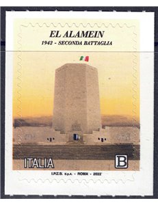 ITALIA 2022 Battaglia di El Alamein MNH**