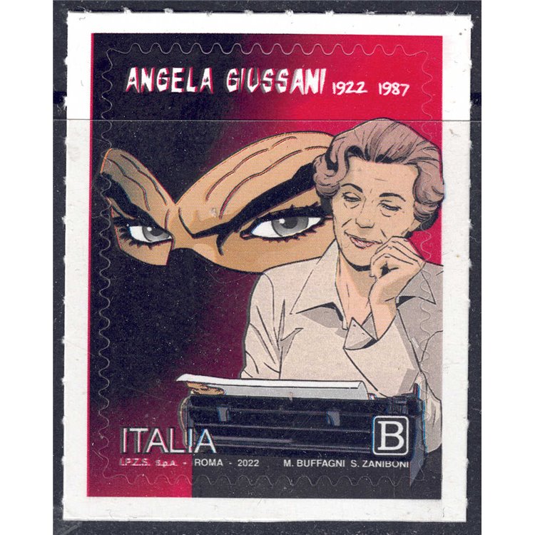 ITALIA 2022 Diabolik (Angela Giussani) MNH**