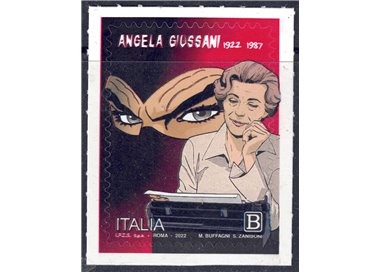 ITALIA 2022 Diabolik (Angela Giussani) MNH**