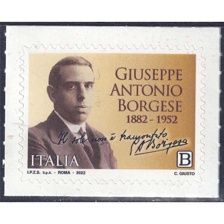 ITALY 2022 Giuseppe Antonio Borgese MNH**