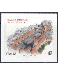 ITALIA 2022 Piazza Ducale di Vigevano MNH**