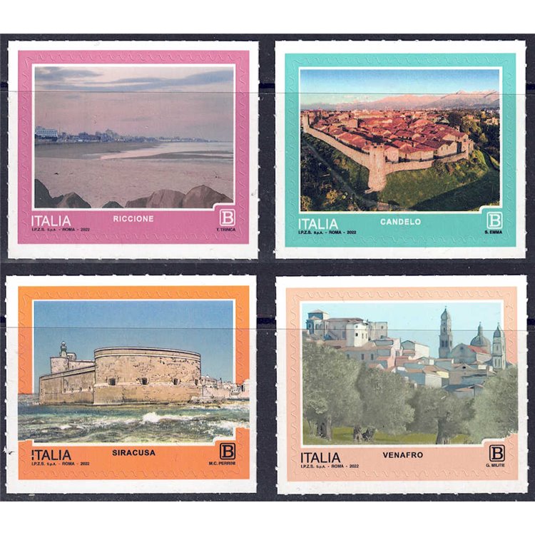 ITALIA 2022 Turismo 4v MNH**