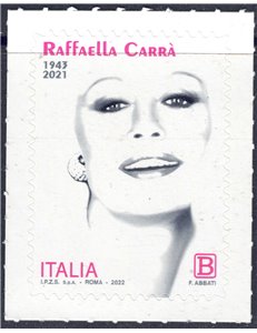 ITALIA 2022 Raffaella Carrà MNH**