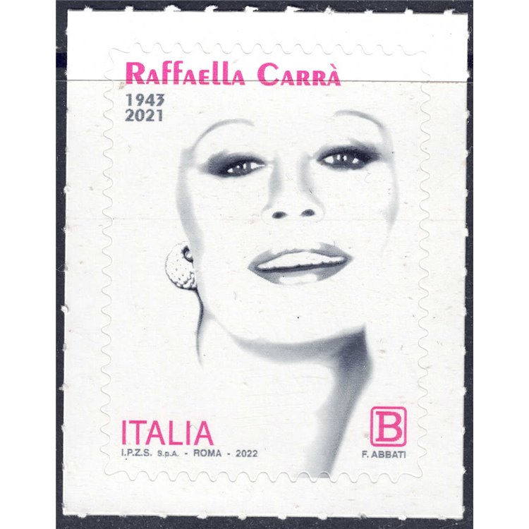 ITALY 2022 Raffaella Carrà MNH**