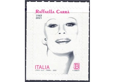 ITALY 2022 Raffaella Carrà MNH**