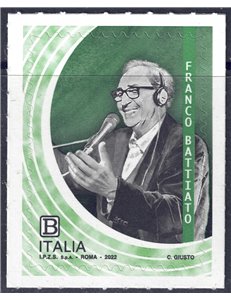 ITALY 2022 Franco Battiato MNH**