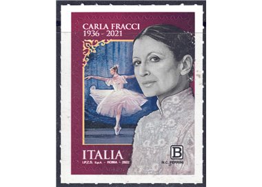 ITALIA 2022 Carla Fracci MNH**